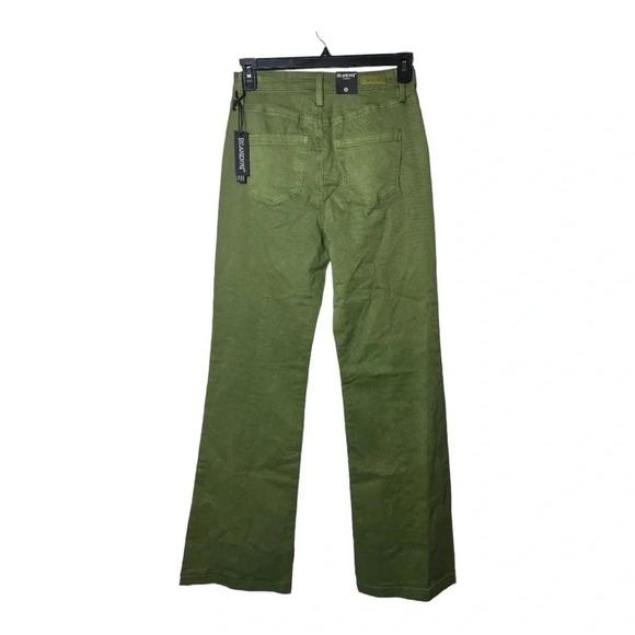 BLANK NYC “THE DELANCEY” DENIM WIDE LEG DENIM PANTS GOING GREEN IN COLOR SIZE 28 - Picture 8 of 14